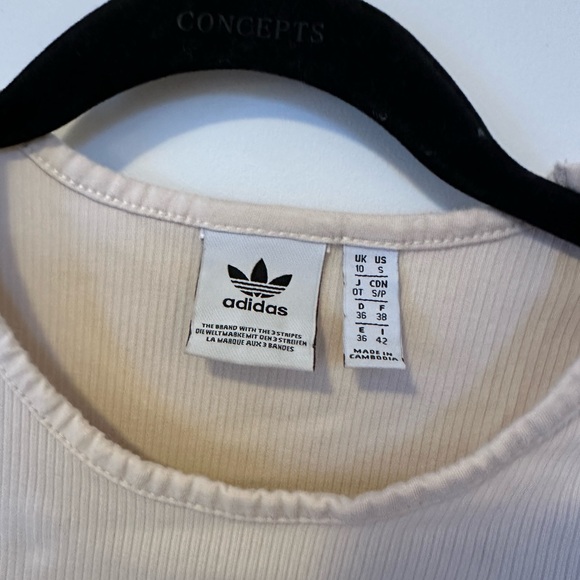 adidas cropped tee - Picture 3 of 3
